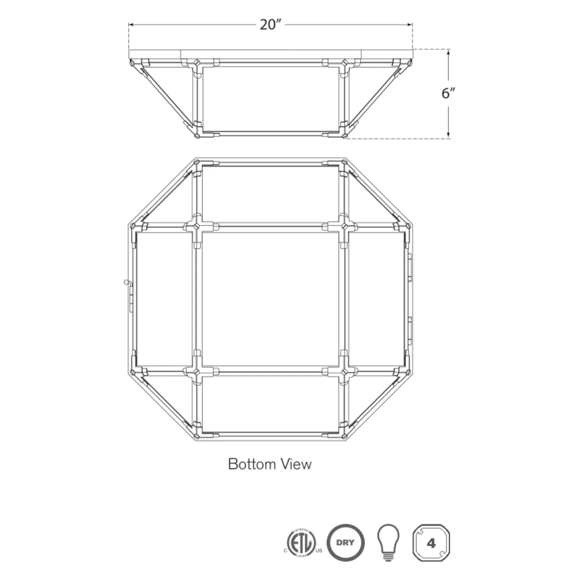 Morris Flush Mount - Image 14