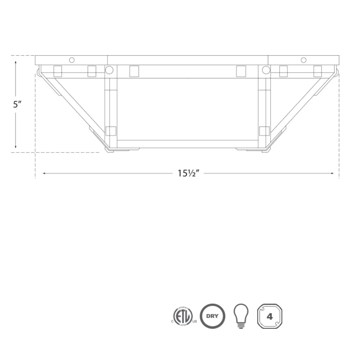 Morris Flush Mount - Image 7