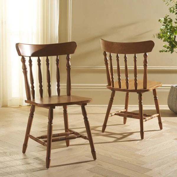 Nellie Chair in Honey - Set of 2 - Image 2