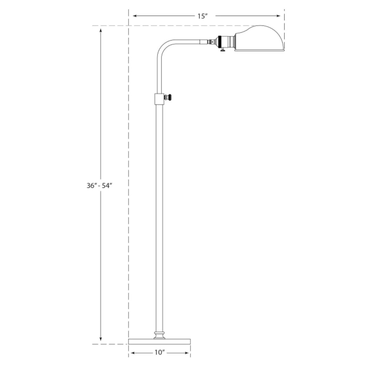Old Pharmacy Floor Lamp - Image 5