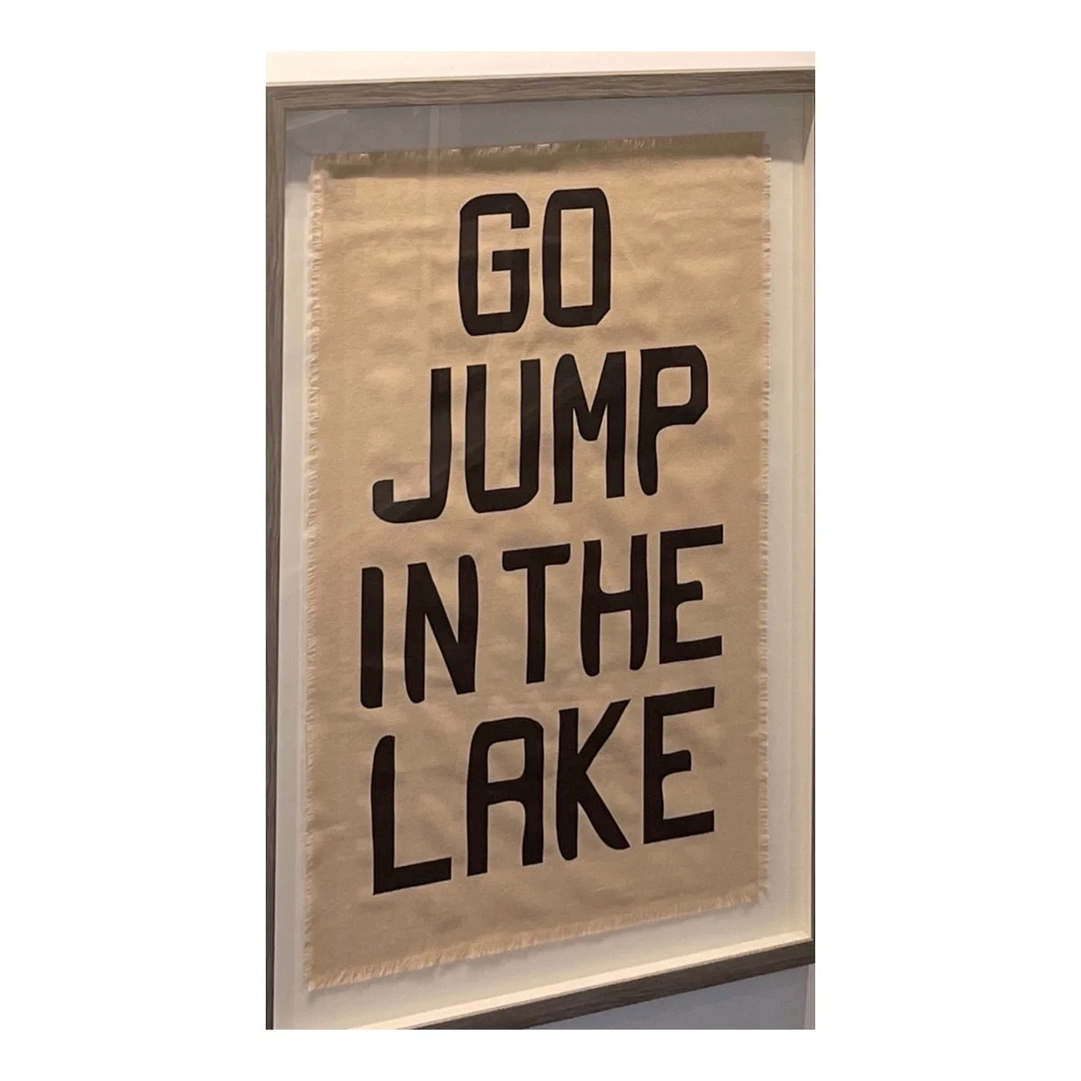 On Lake Time Framed Artwork - Image 2
