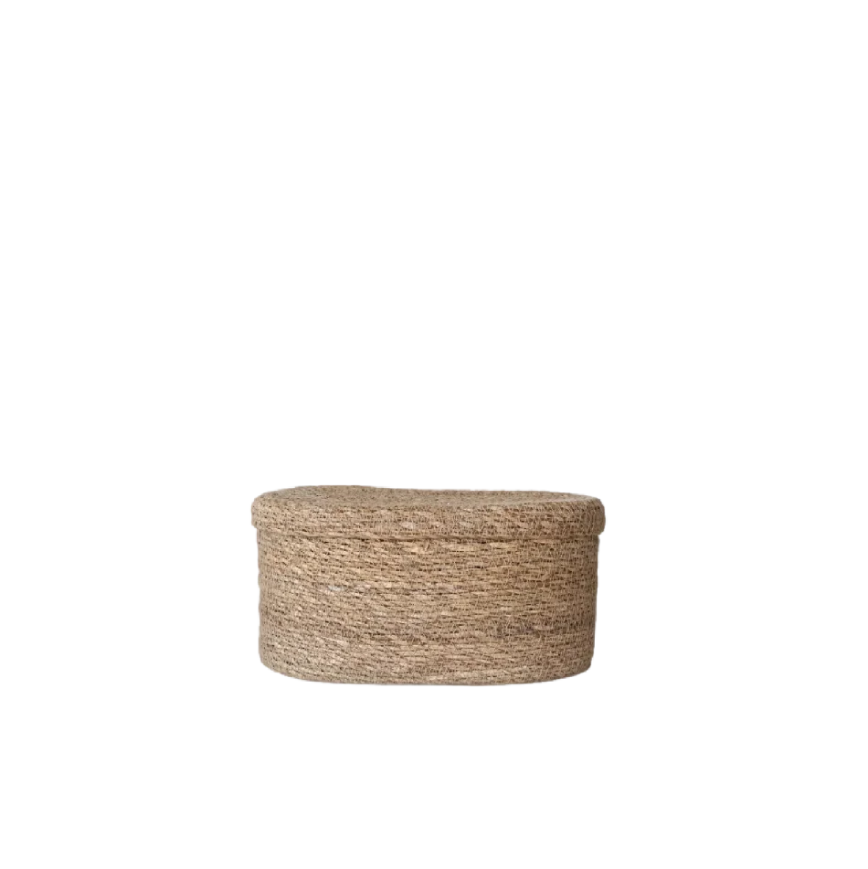 Paige Oval Seagrass Baskets - Image 3