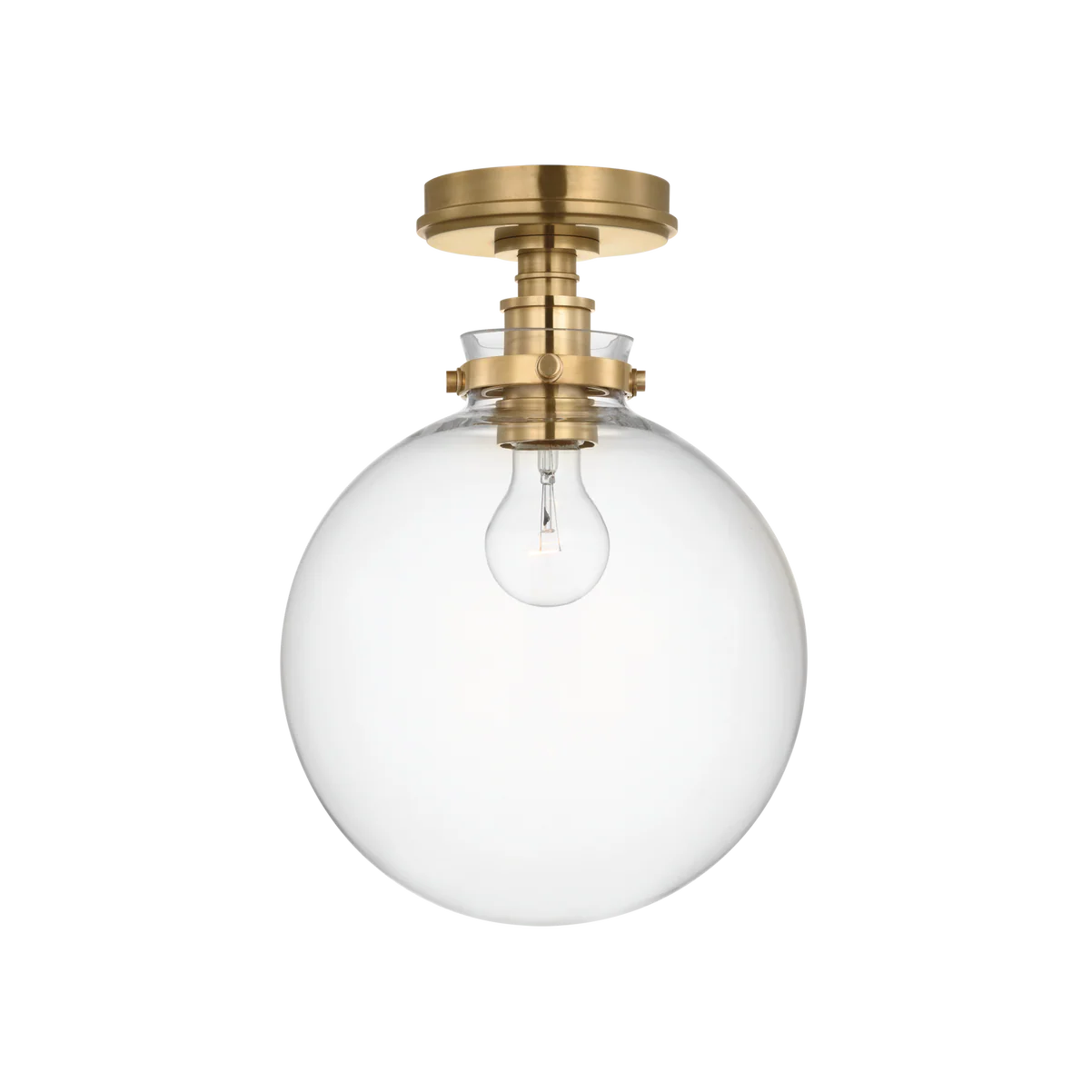 Parkington 10" Globe Flush Mount