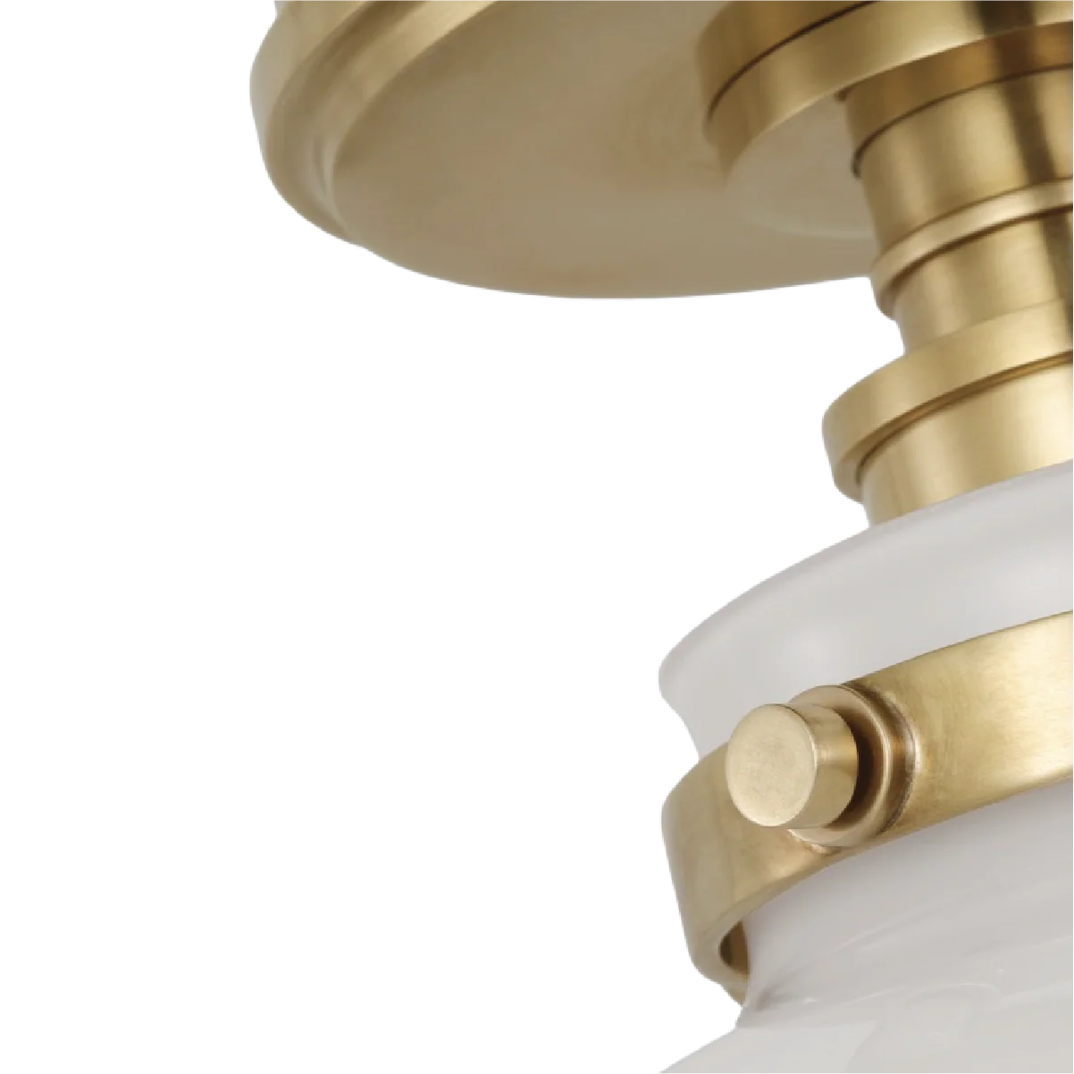 Parkington 10" Globe Flush Mount - Image 4