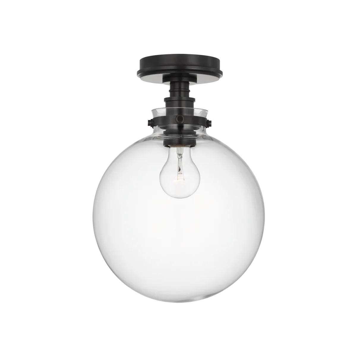 Parkington 10" Globe Flush Mount - Image 5