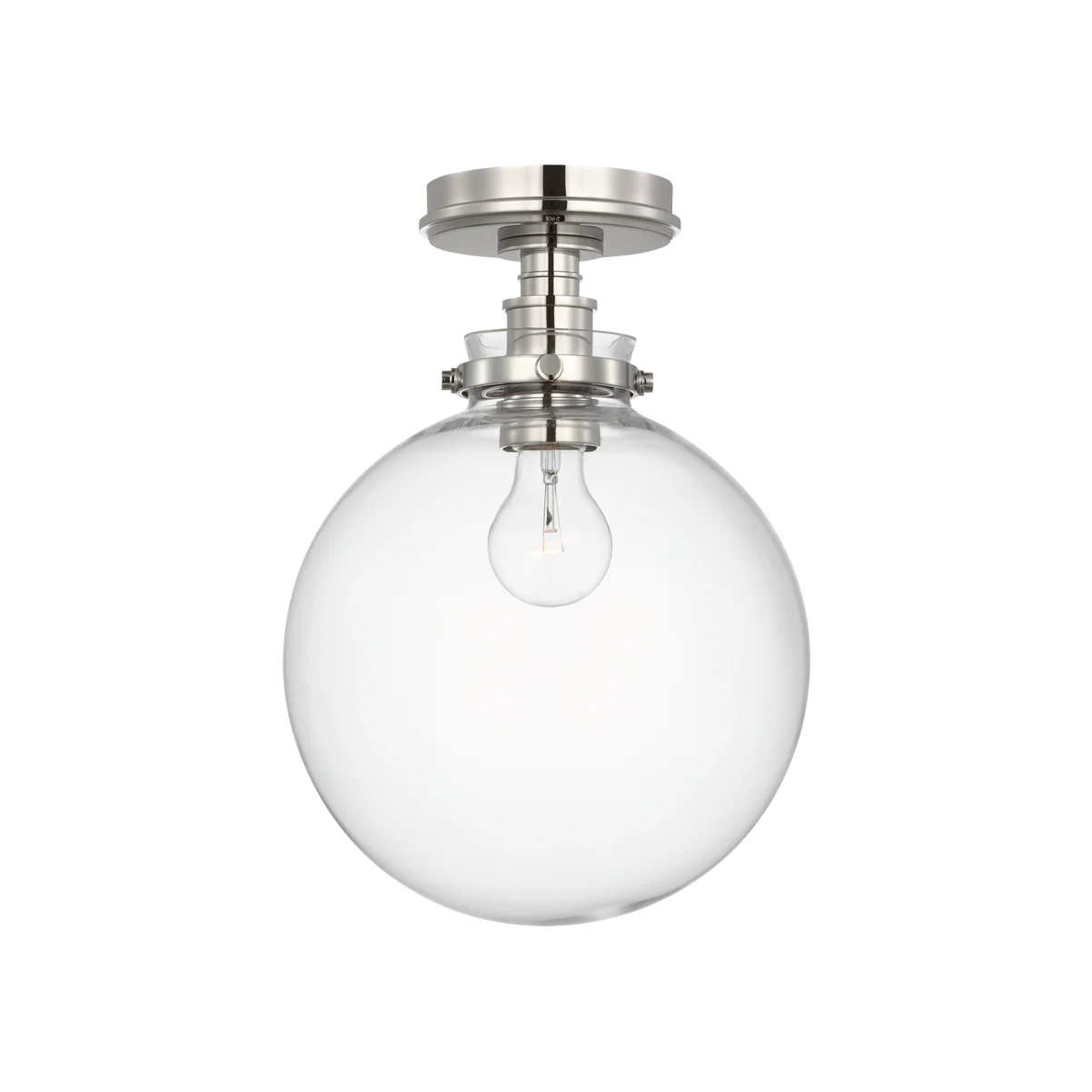 Parkington 10" Globe Flush Mount - Image 8