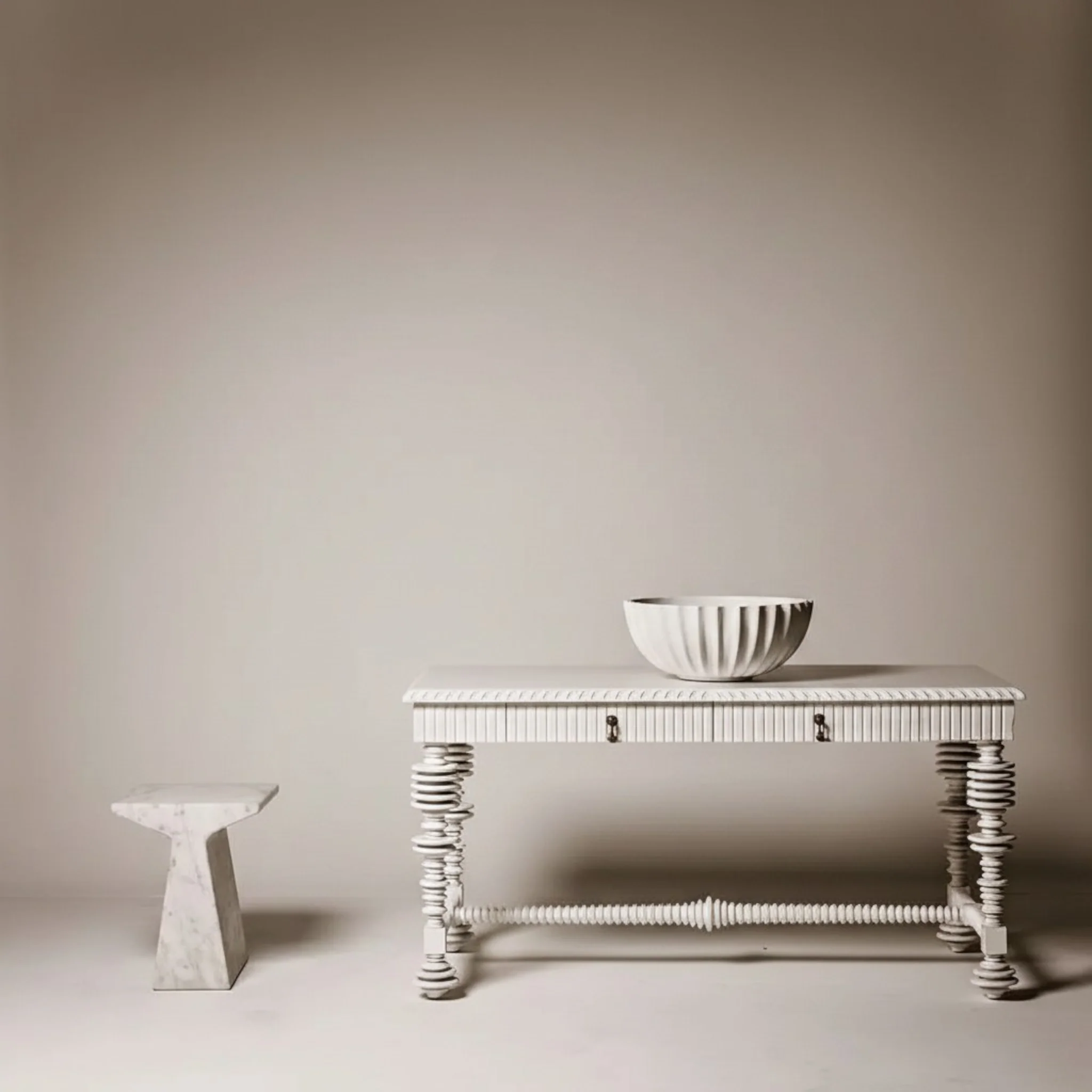 Portuguese Desk - White - Image 5