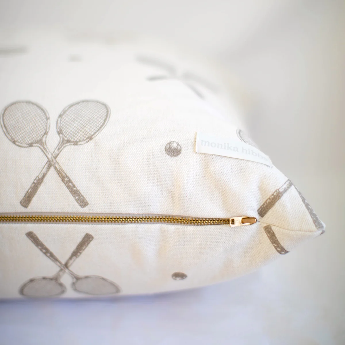Racquet Pillow Cover - Oak - Image 2