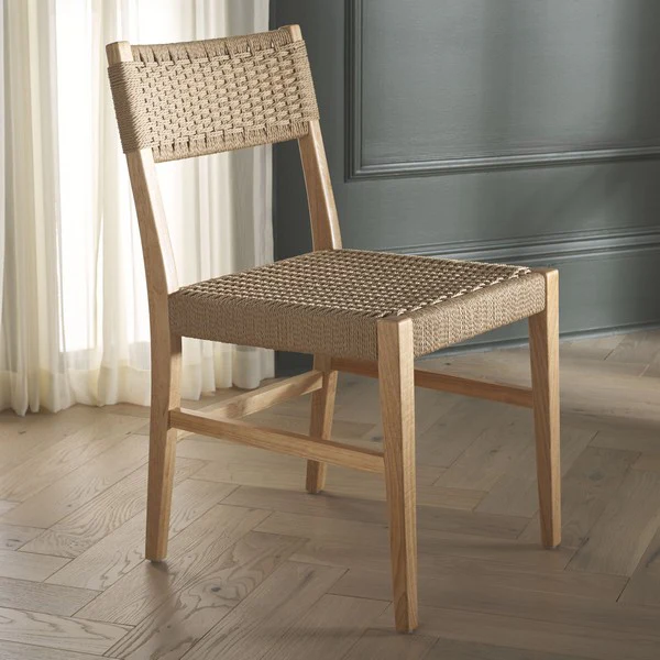 Raylen Woven Dining Chair - Image 2