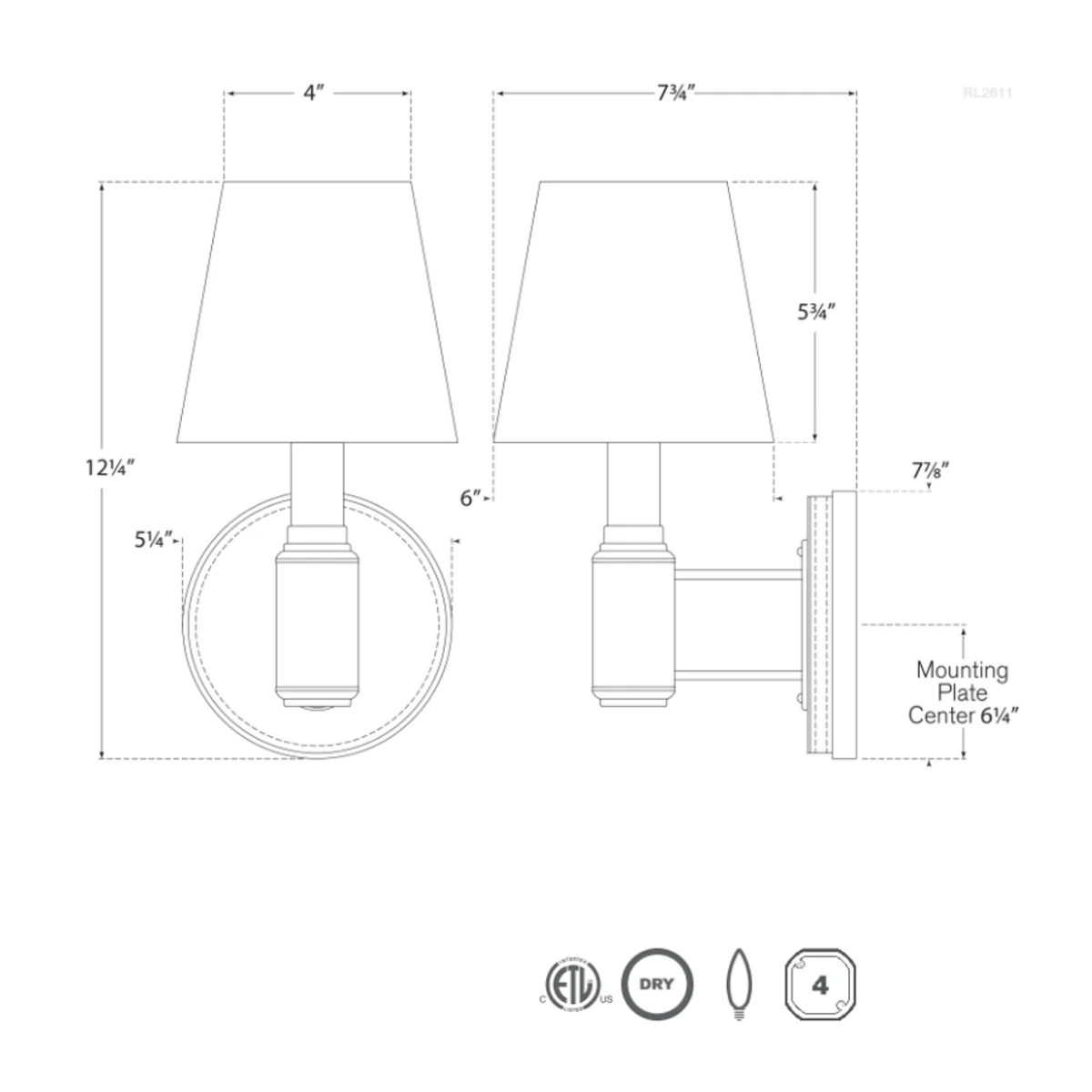 Riley Single Sconce - Image 3