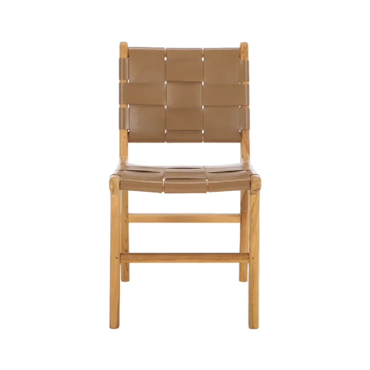 Rollie Chair in Tan - Set of 2