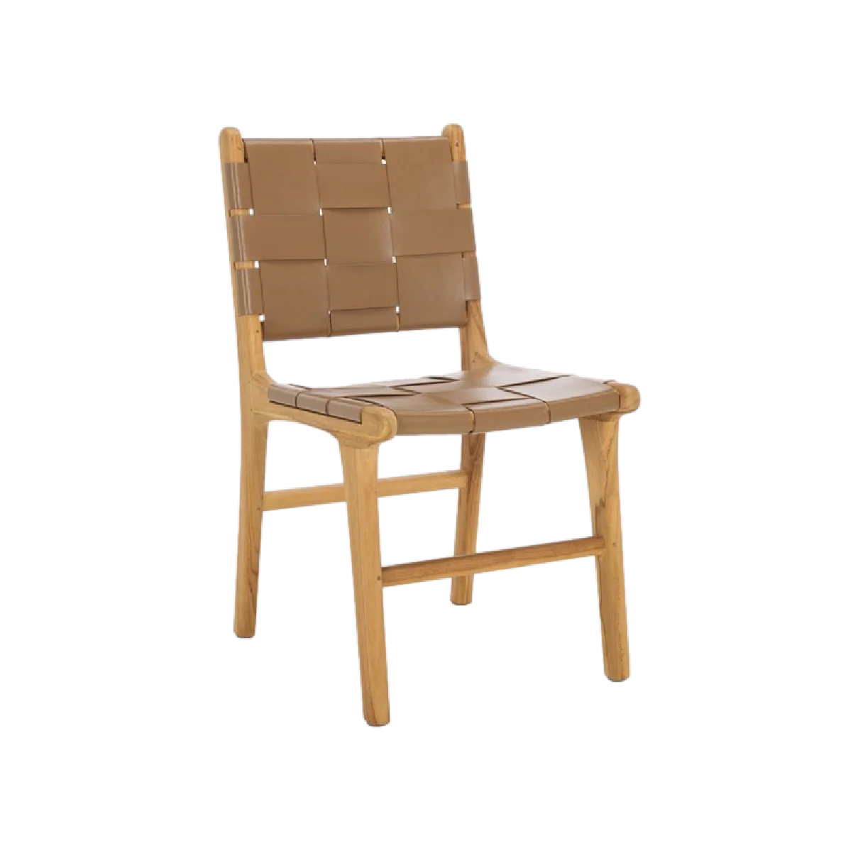 Rollie Chair in Tan - Set of 2 - Image 2