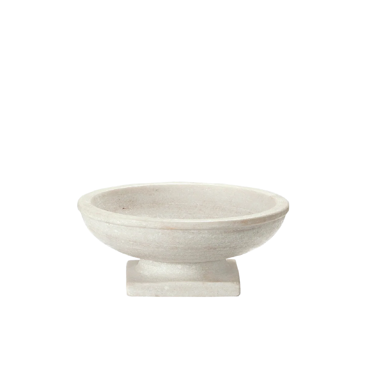 Rory Pedestal Marble Bowl - Image 2