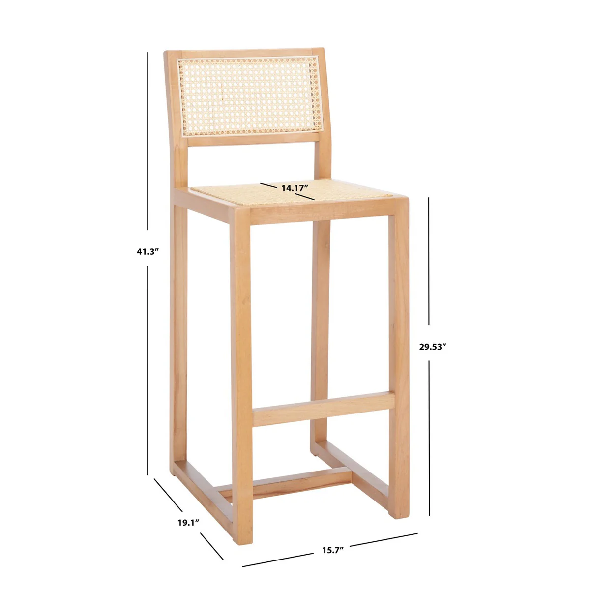 Ryerson Bar Stool - Natural - Image 3