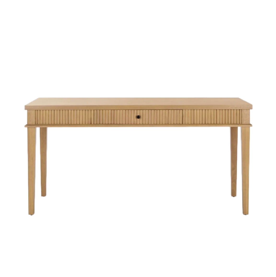 Rylee Reeded Desk - Light Oak