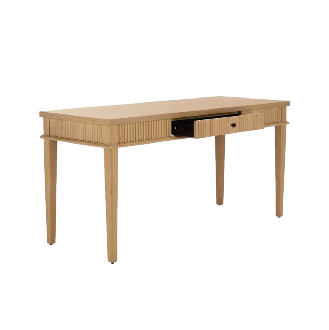 Rylee Reeded Desk - Light Oak - Image 3
