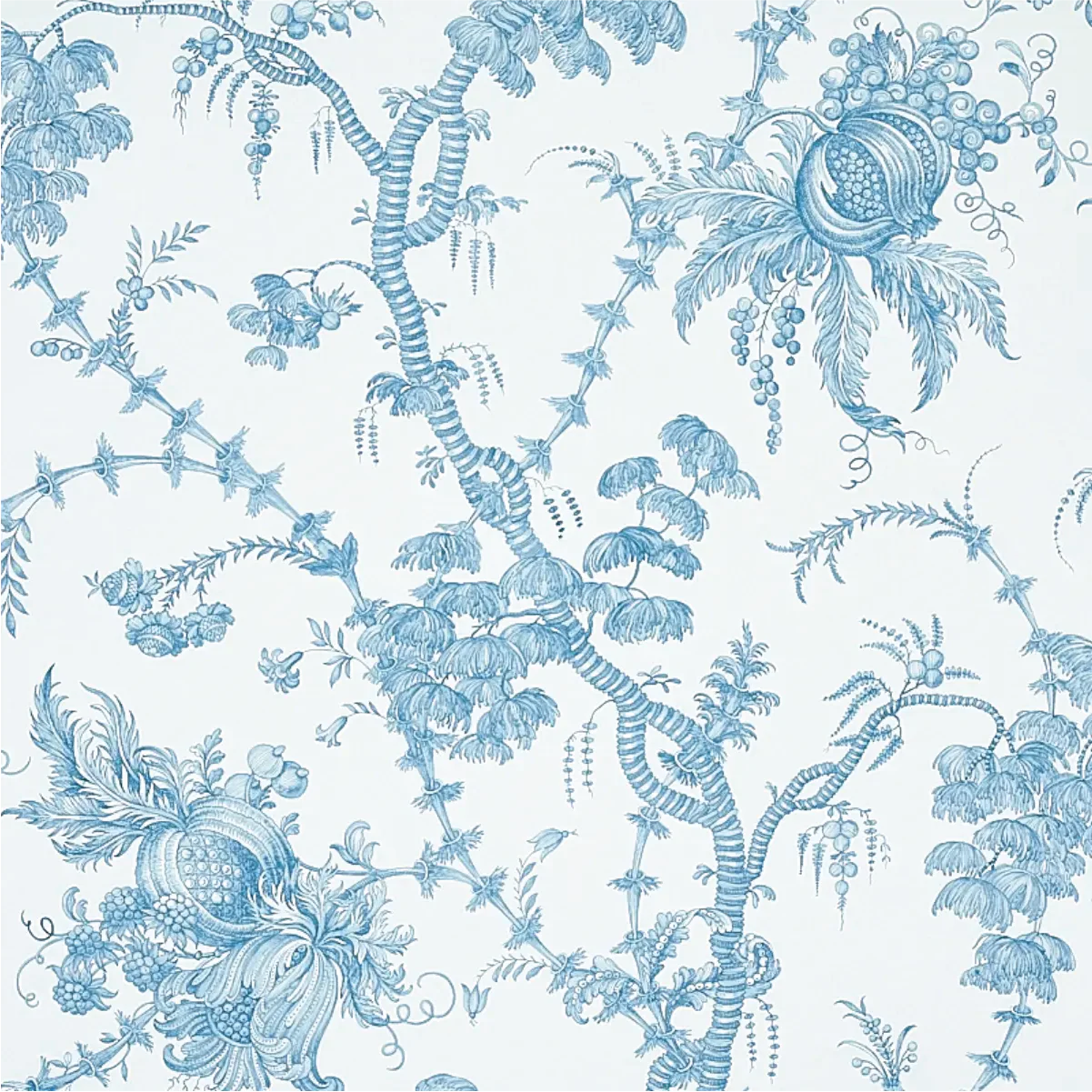 San Cristobal Toile Wallpaper - Image 3