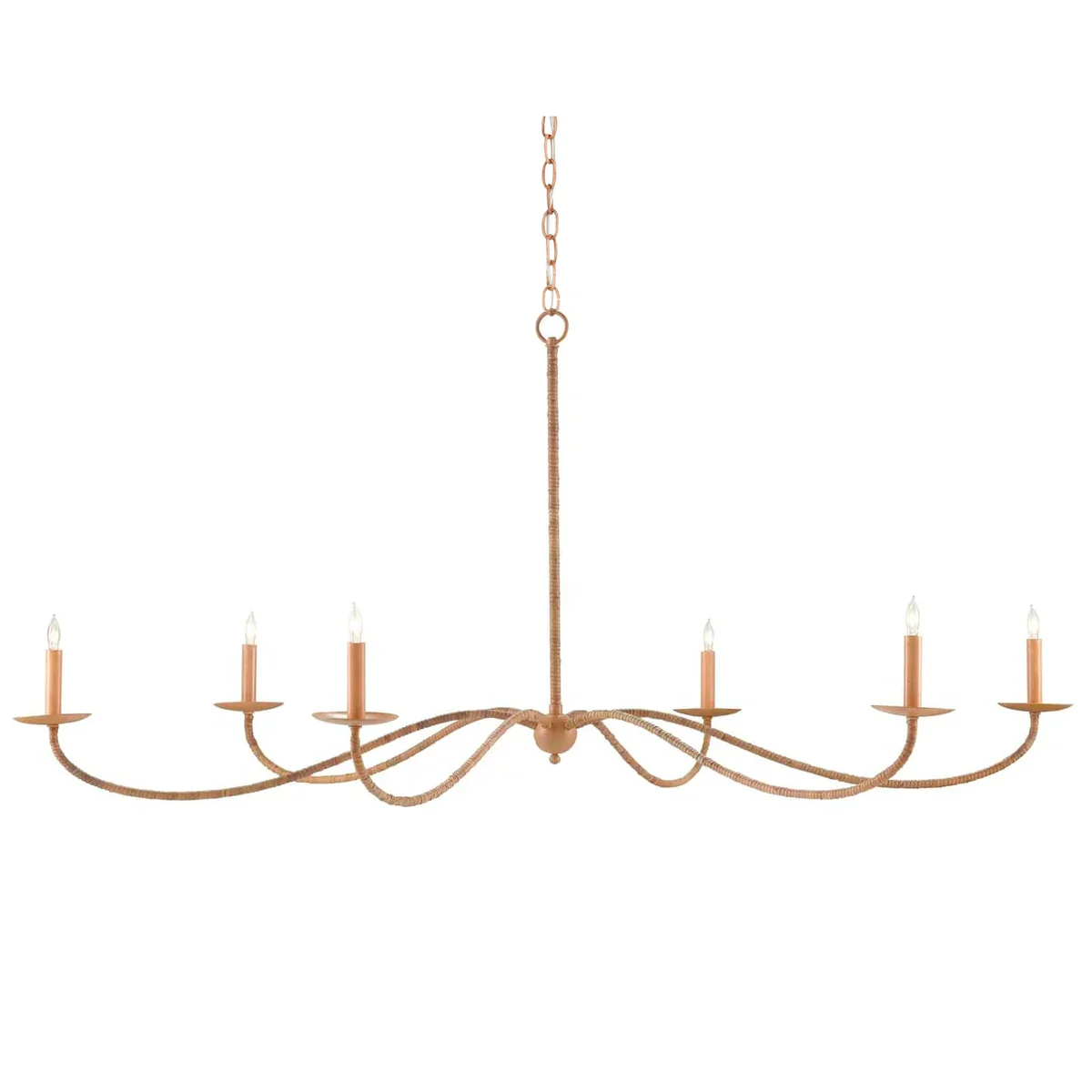 Saxon Rattan Chandelier - Image 2
