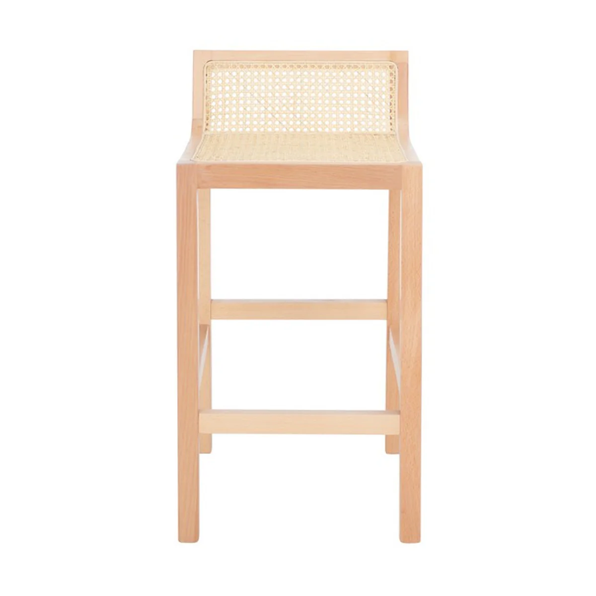 Saylor Low Back Counter Stool - Natural