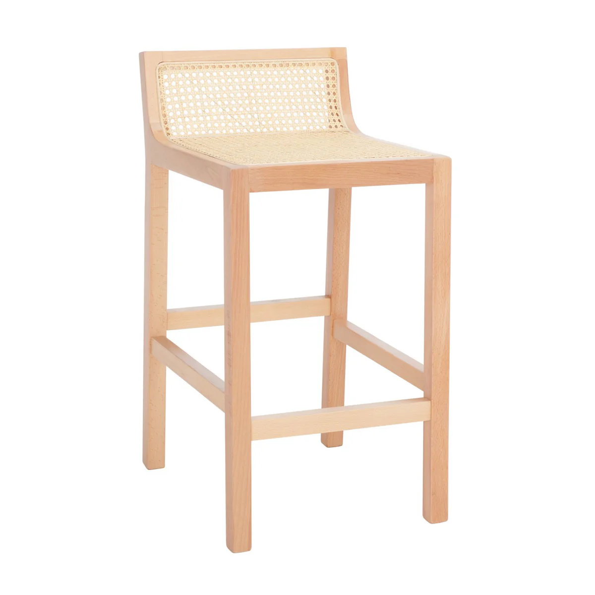 Saylor Low Back Counter Stool - Natural - Image 2