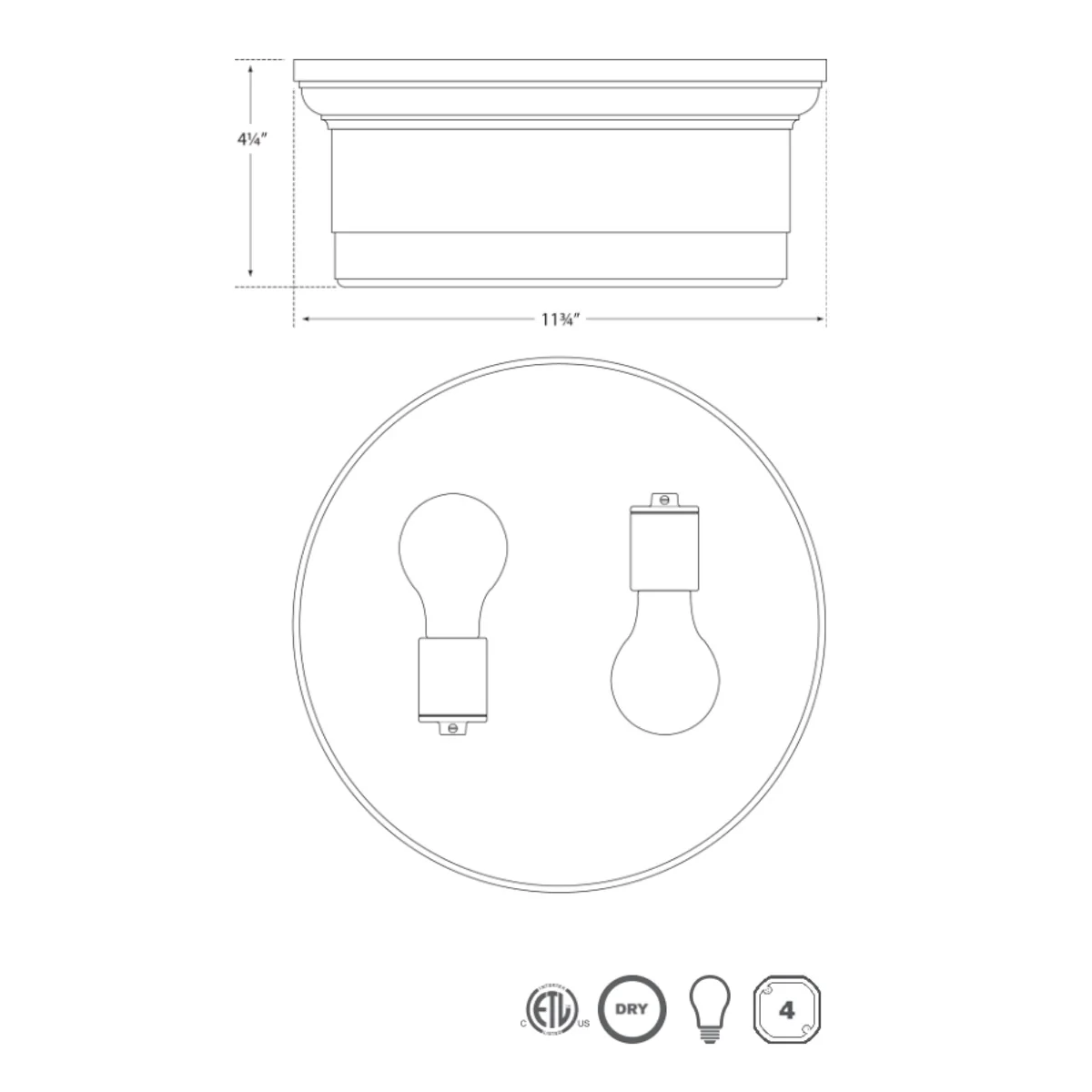 Siena Flush Mount - Image 12