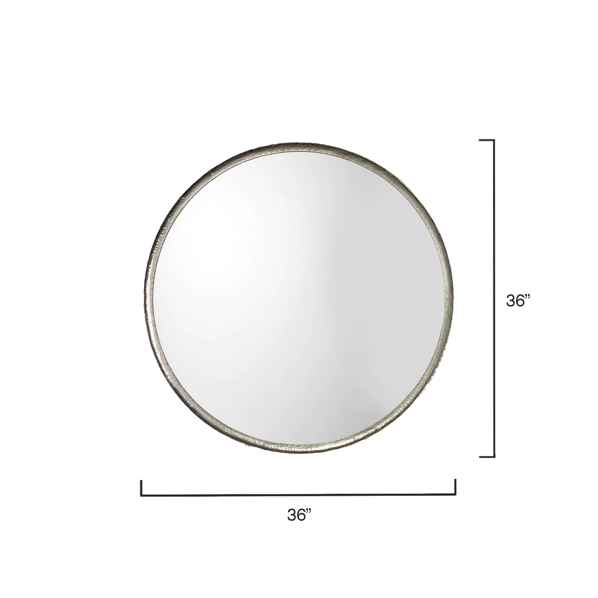 Silver Leaf Mirror - Image 3