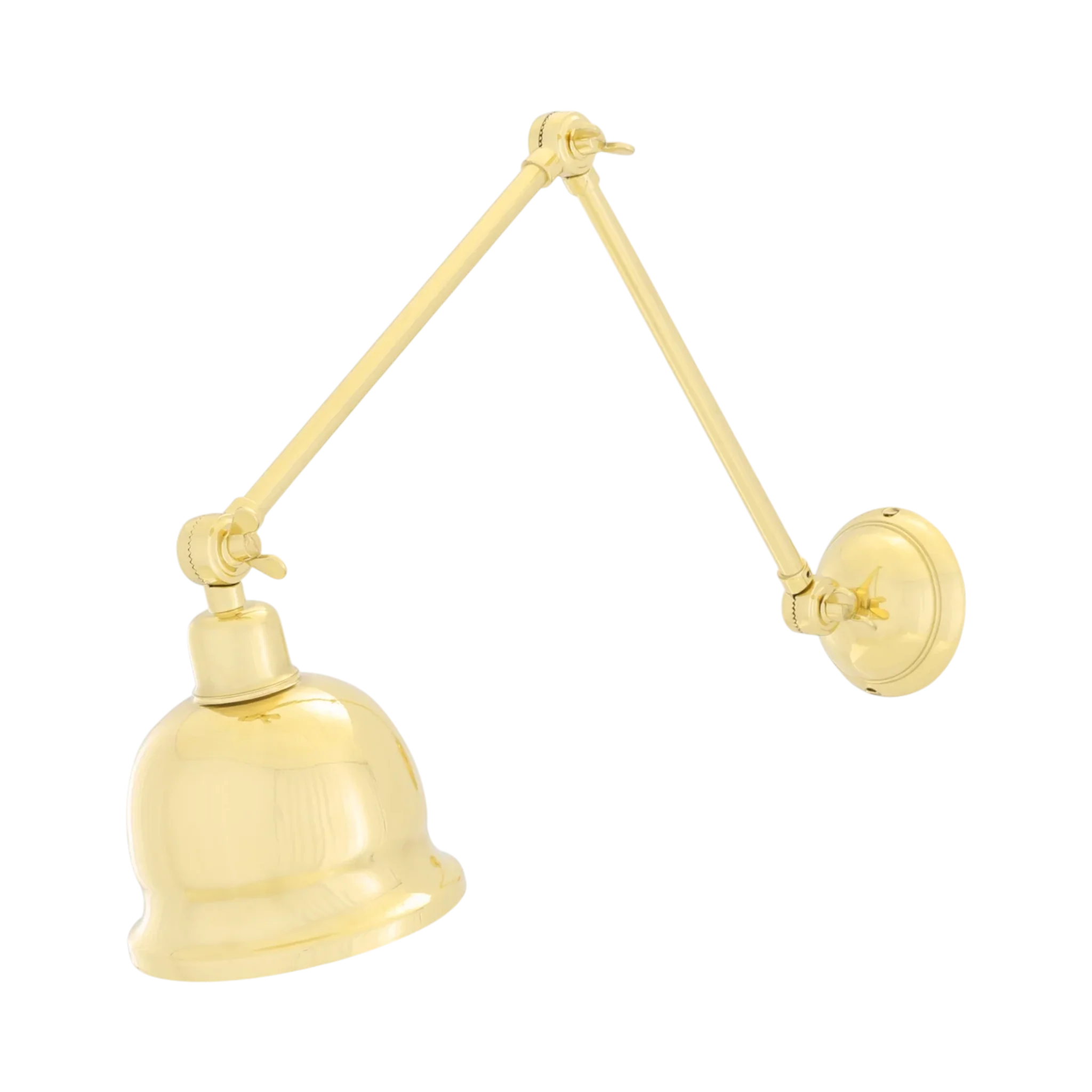 Simona Adjustable Brass Picture Light - Image 3