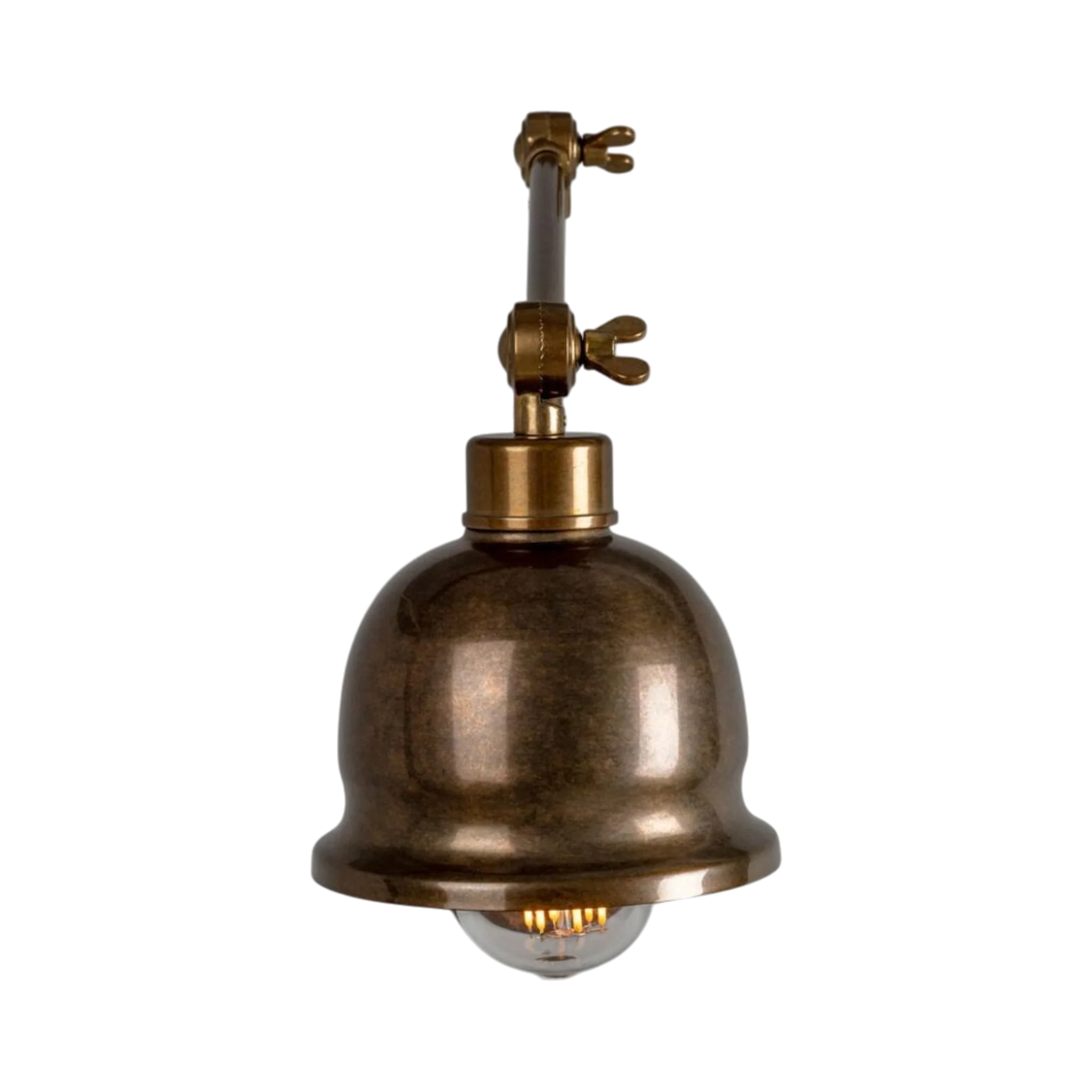 Simona Adjustable Brass Picture Light - Image 5