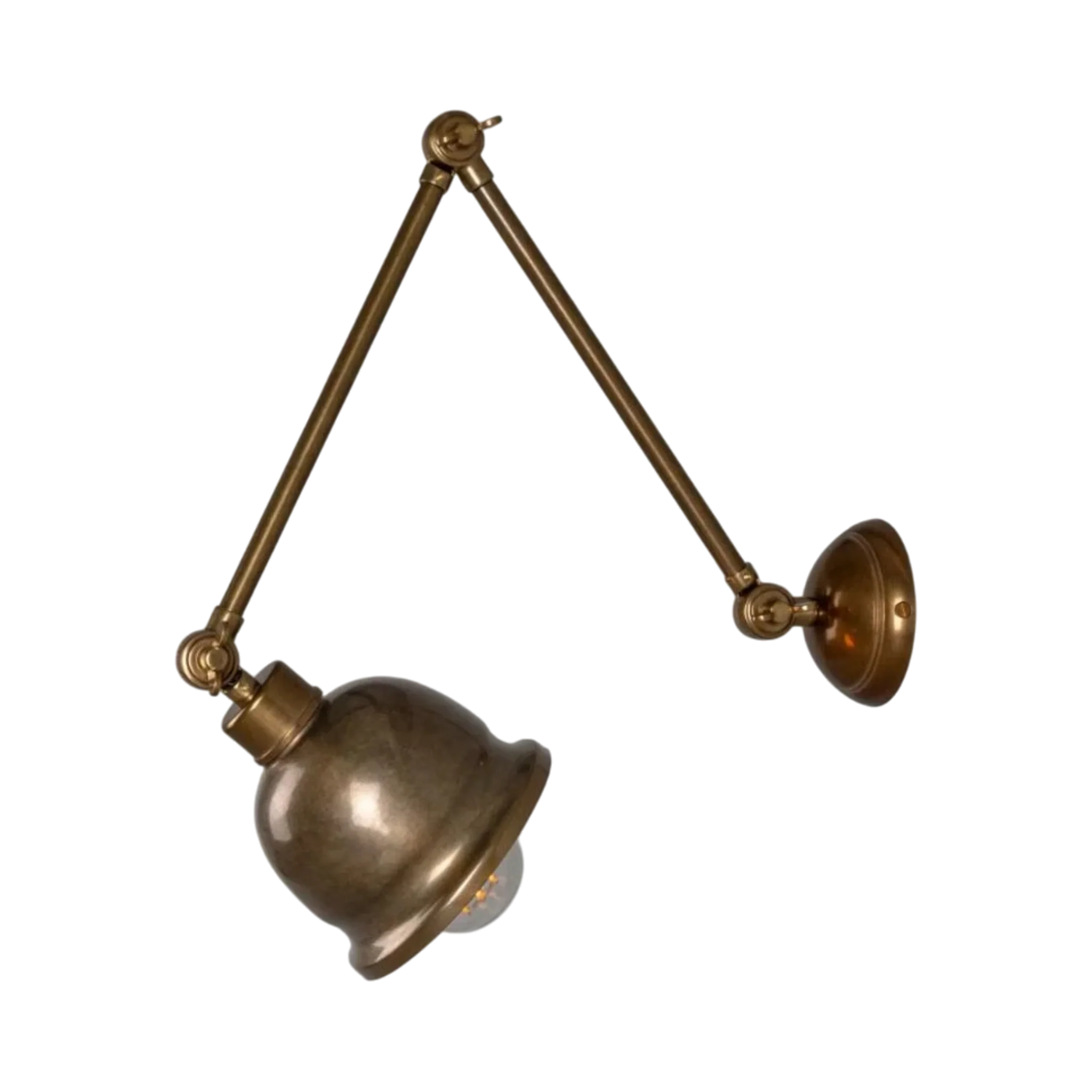 Simona Adjustable Brass Picture Light - Image 6