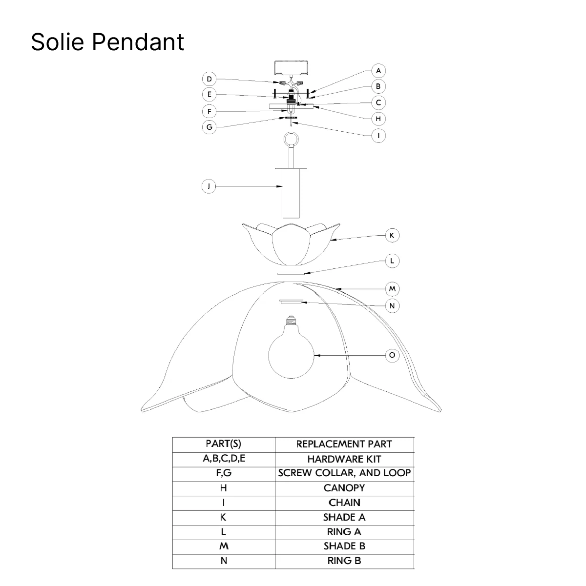 Solie Pendant - Image 5