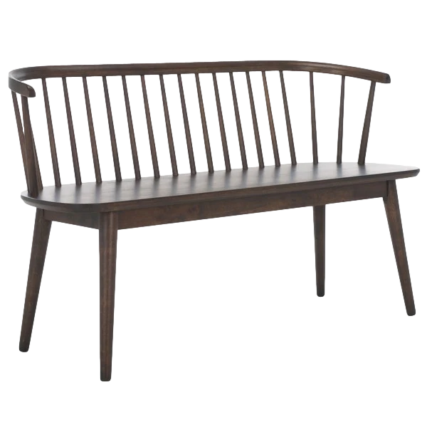 Squamish Spindle Bench - Walnut - Image 4