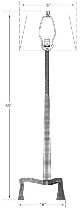 Strie Floor Lamp - Image 3