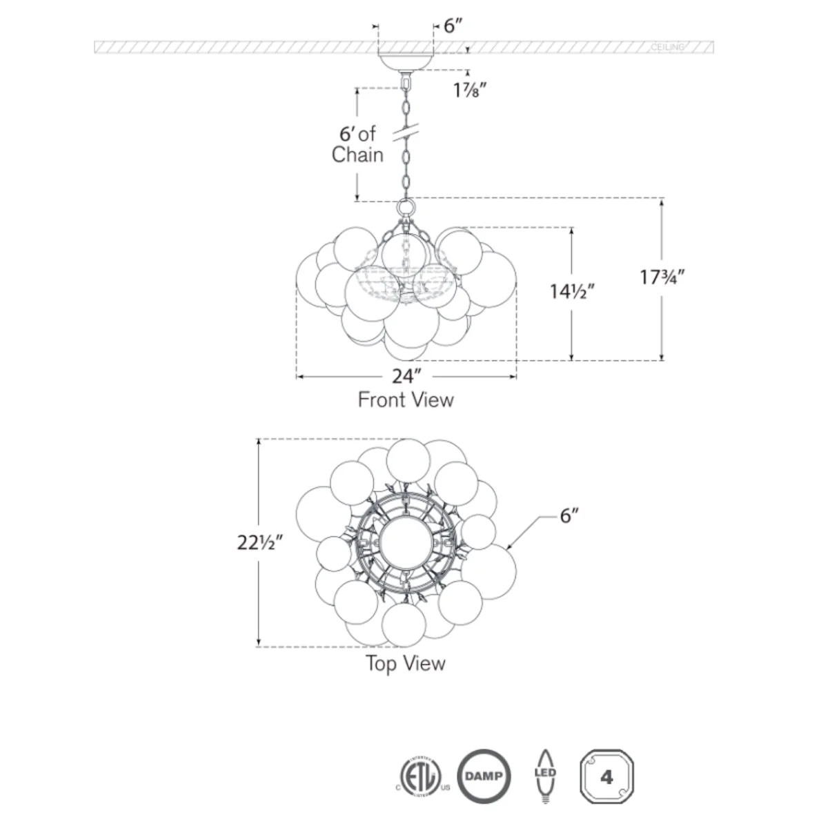 Talia Chandelier - Image 16