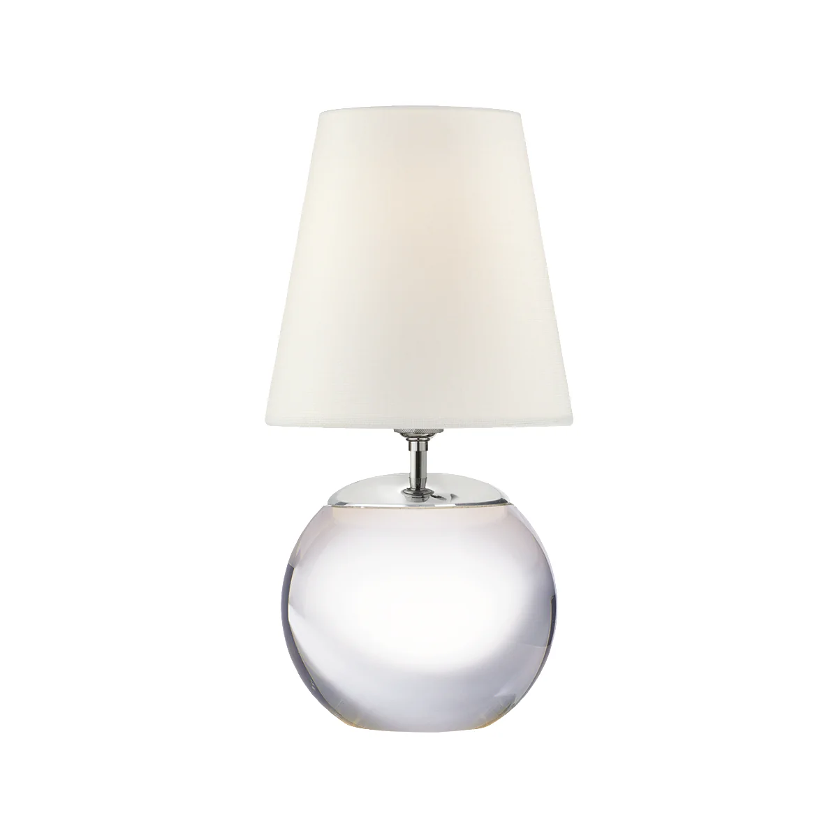 Terri Round Accent Lamp - Crystal