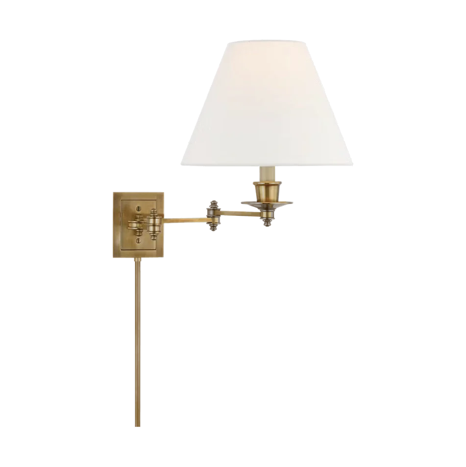 Triple Swing Arm Wall Lamp
