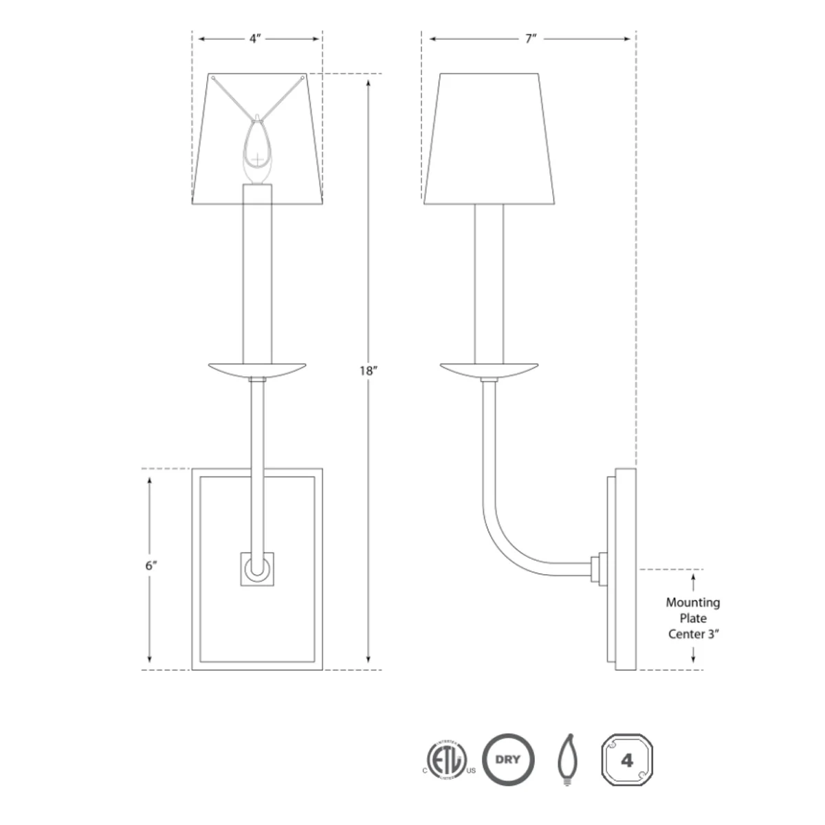 TT Single Sconce - Image 5