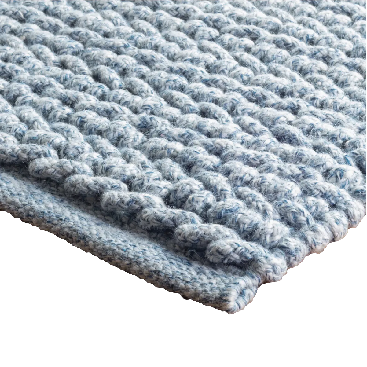 Veranda Handwoven Indoor & Outdoor Rug - Denim - Image 2