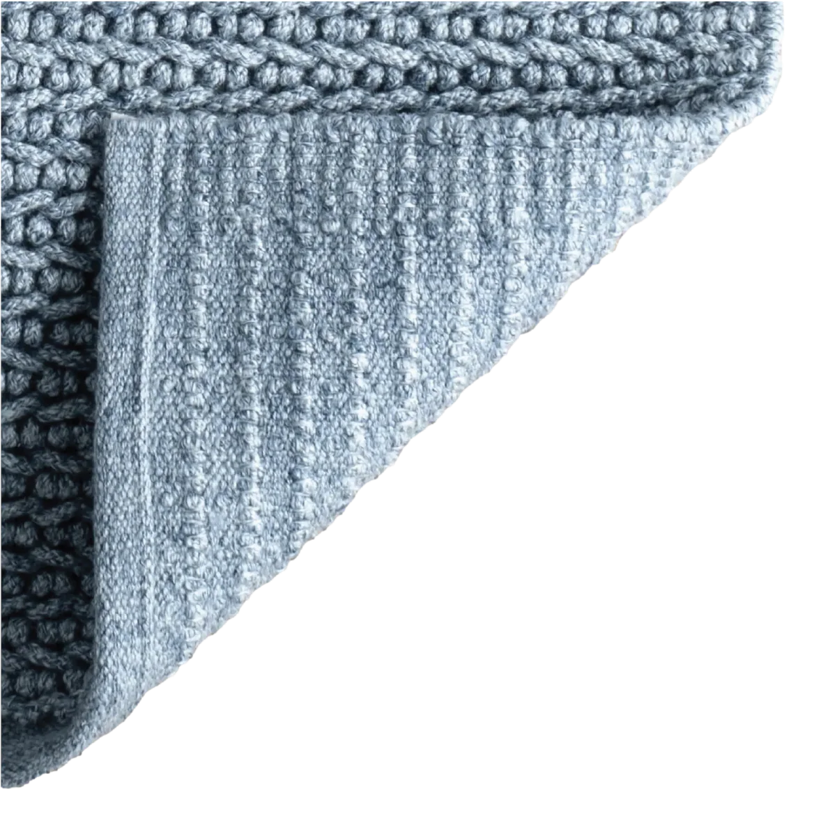 Veranda Handwoven Indoor & Outdoor Rug - Denim - Image 3