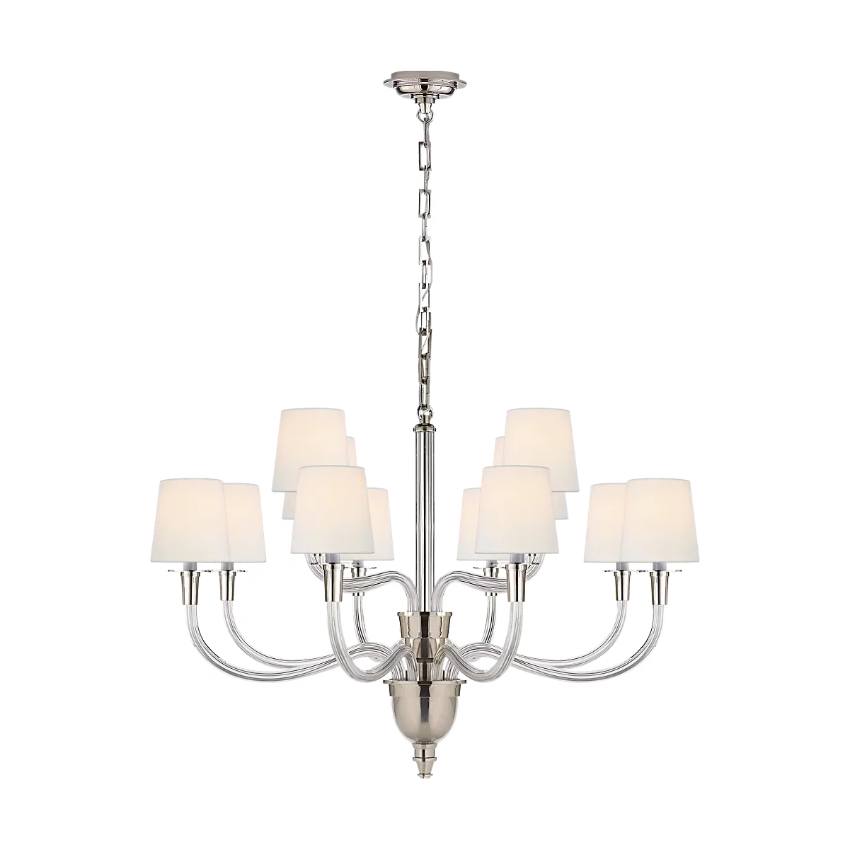 Vivian Large Two-Tier Chandelier