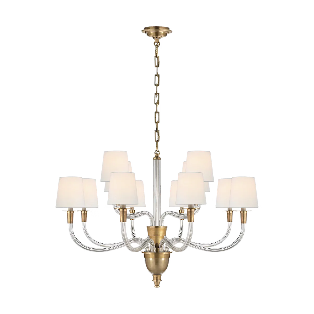 Vivian Large Two-Tier Chandelier - Image 2