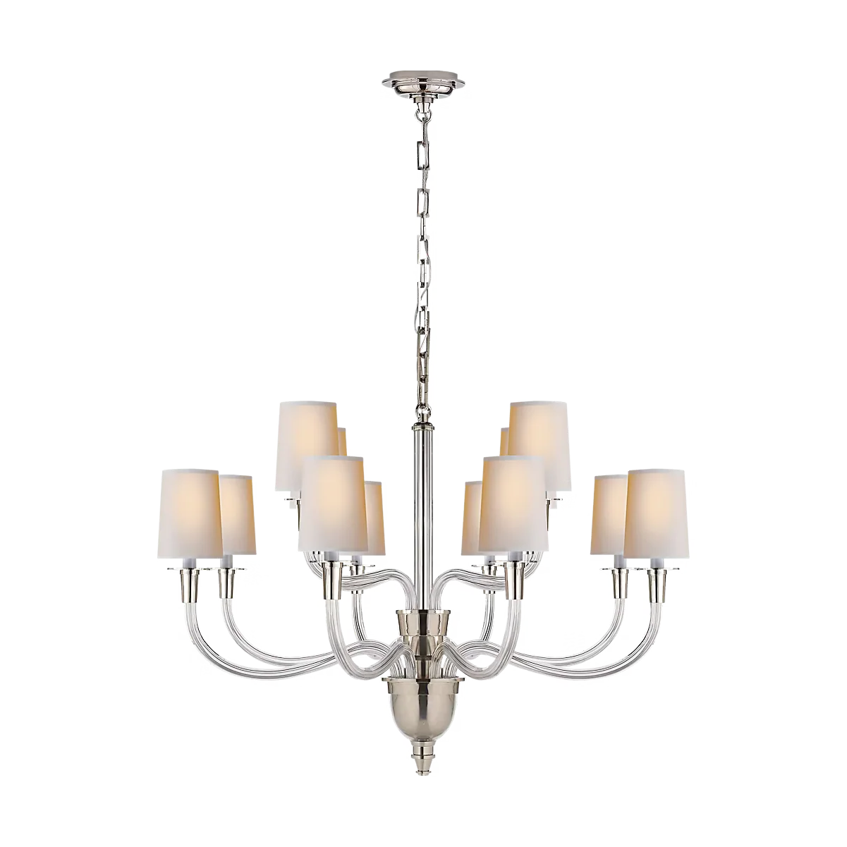 Vivian Large Two-Tier Chandelier - Image 3