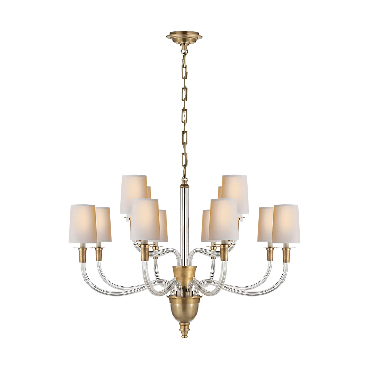 Vivian Large Two-Tier Chandelier - Image 4