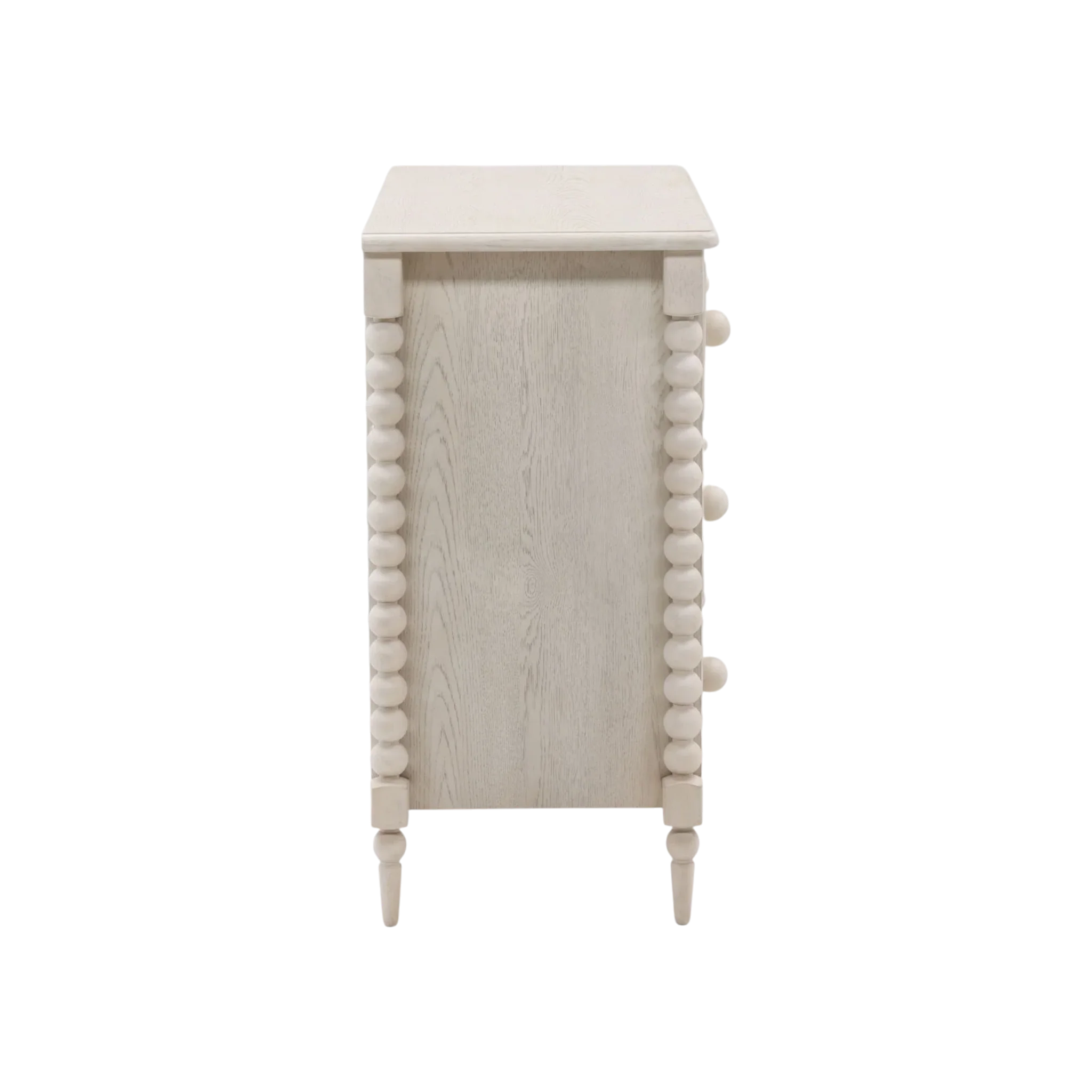 Vivienne Three-Drawer Dresser - Whitewash - Image 2