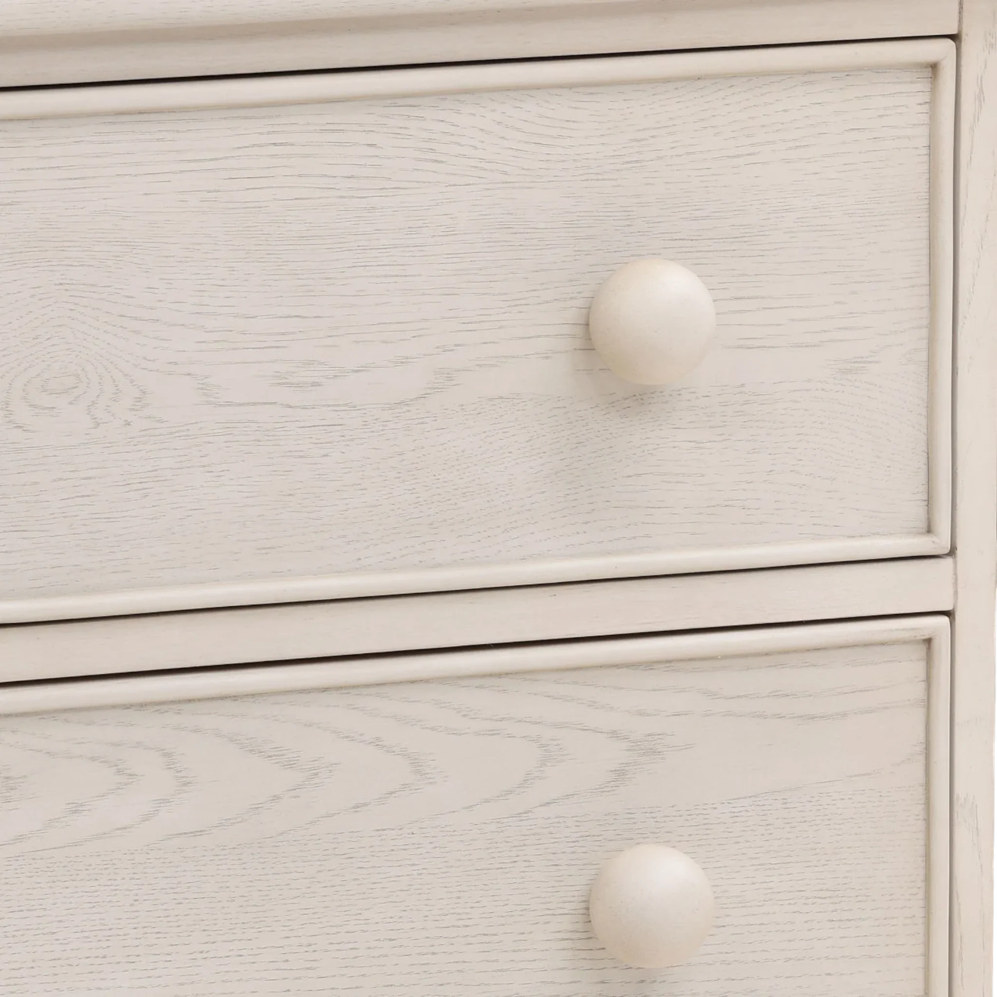 Vivienne Three-Drawer Dresser - Whitewash - Image 3