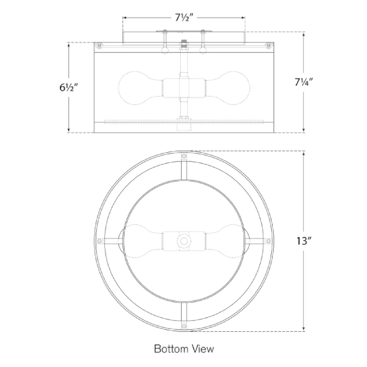 Walker Flush Mount - Image 13