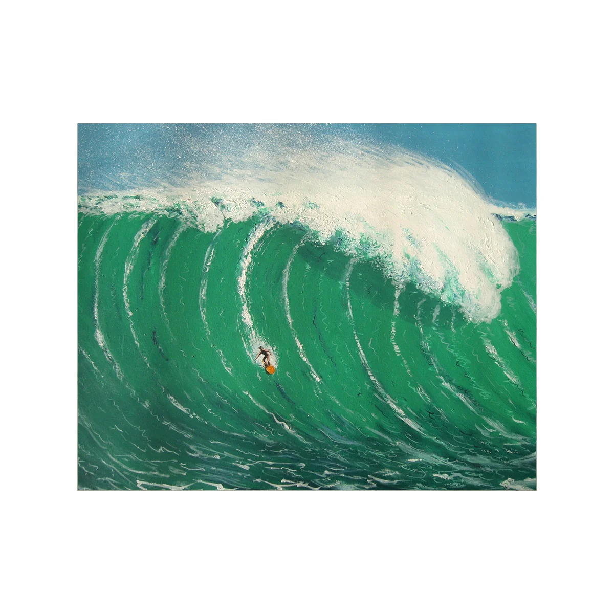 Wave Rider - Unframed Art Print - Image 2