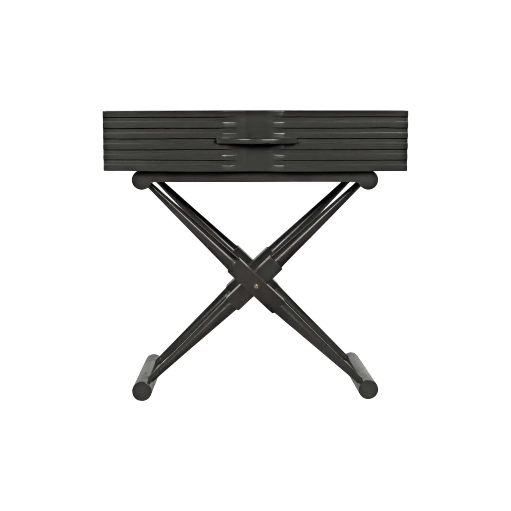 Zanta Nightstand - Pale Black - Image 3